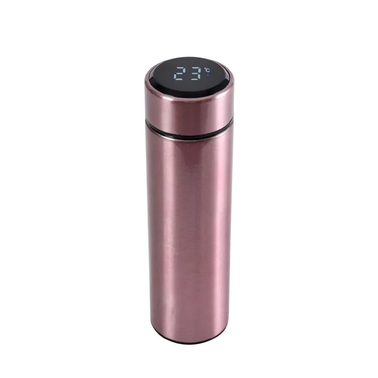 

2021 new special smart water bottle with LED temperature display thermo flask bottle tea cup, Customized colors acceptable