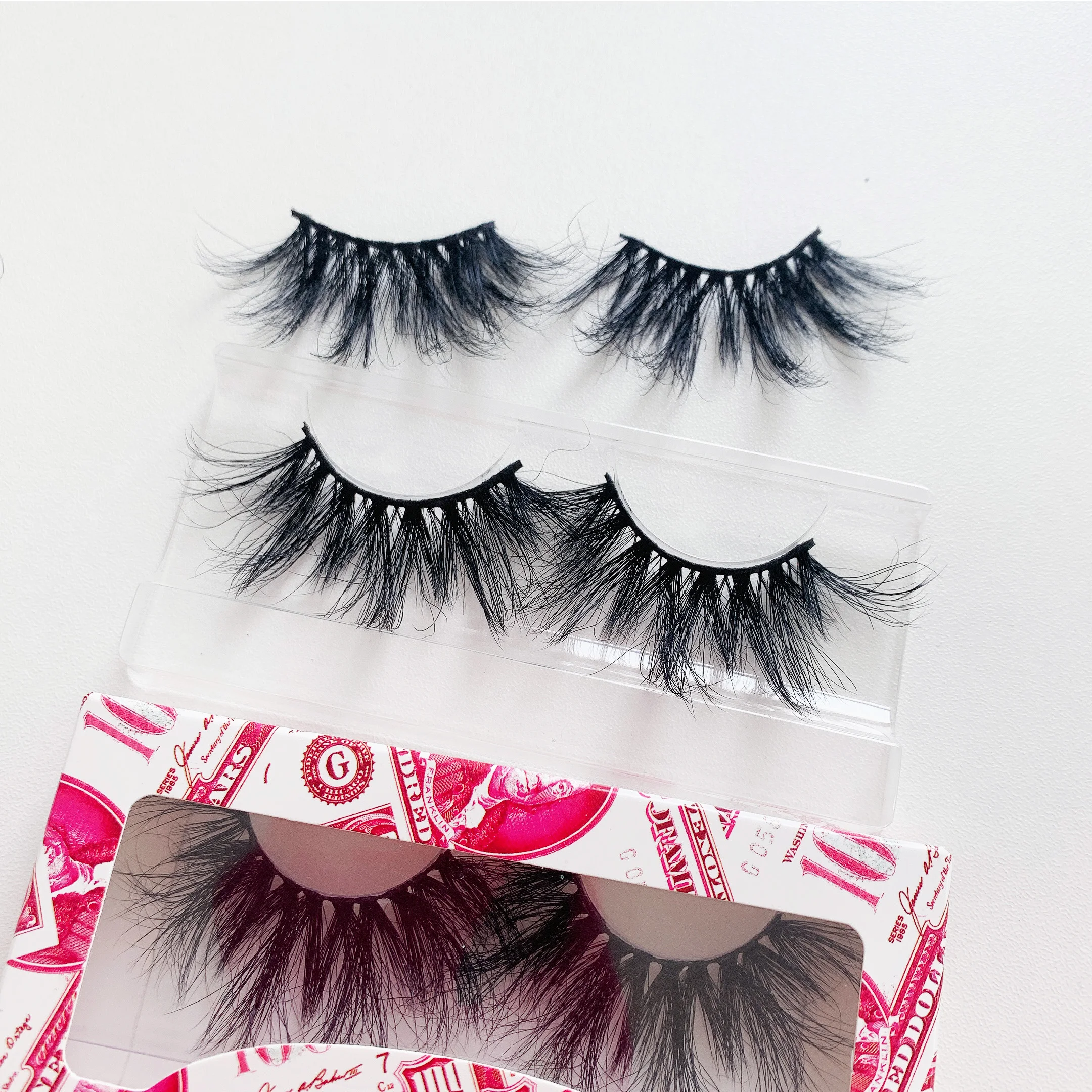 

Thin band Soft lashes3d wholesale cheap false eyelash Synthetic Lashes, Black color