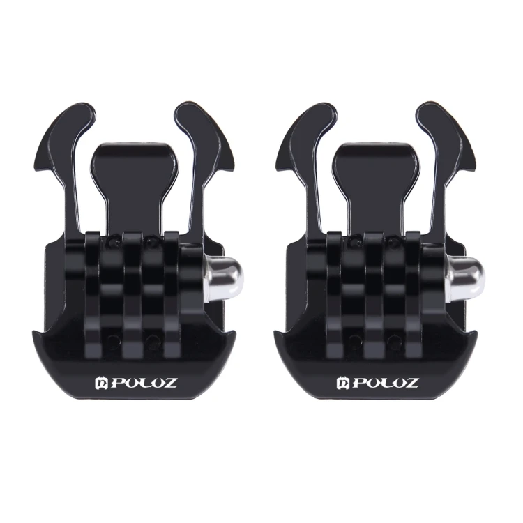

PULUZ 2 PCS for GoPro and Other Action Cameras Horizontal Surface Camera Quick Release Buckle