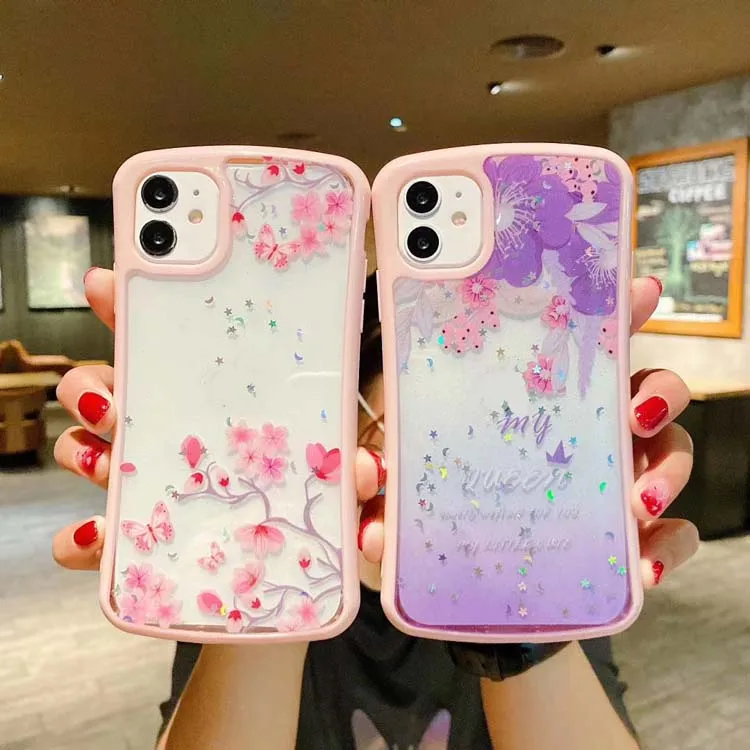 

Best Selling Custom Hard Acrylic Shockproof Transparent Protect Color Glue Print Mobile Phone Cover Case For Oppo Reno 3 Pro