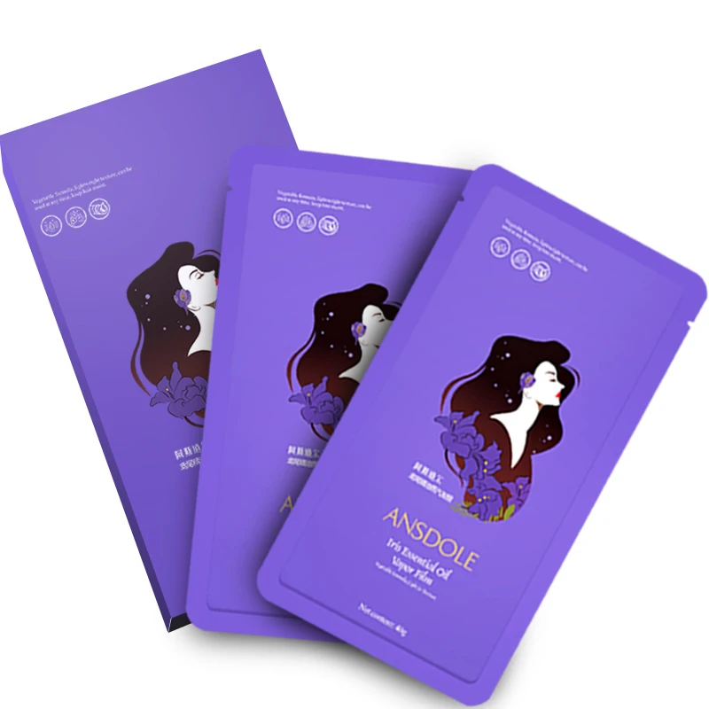 

Private Label Customized Logo Professional Essential oil steam hair mask sheet 5 pieces / box OEM&ODM