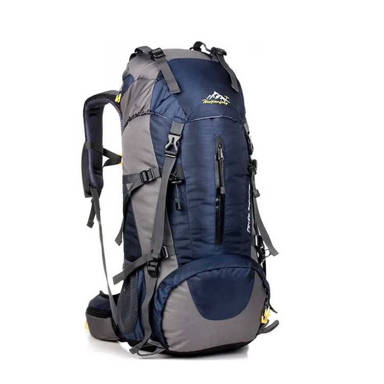 

Wholesale 45L trekking water-proof nylon mountain climbing sports shoulder bags men rucksack, Customized