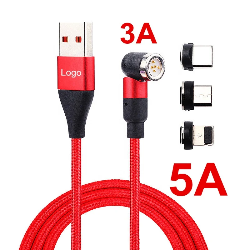 

2021 Christmas Gift Fashionable Magnetic Mobile Phone Charger magnetic data cable 3 in 1, Black/red/blue