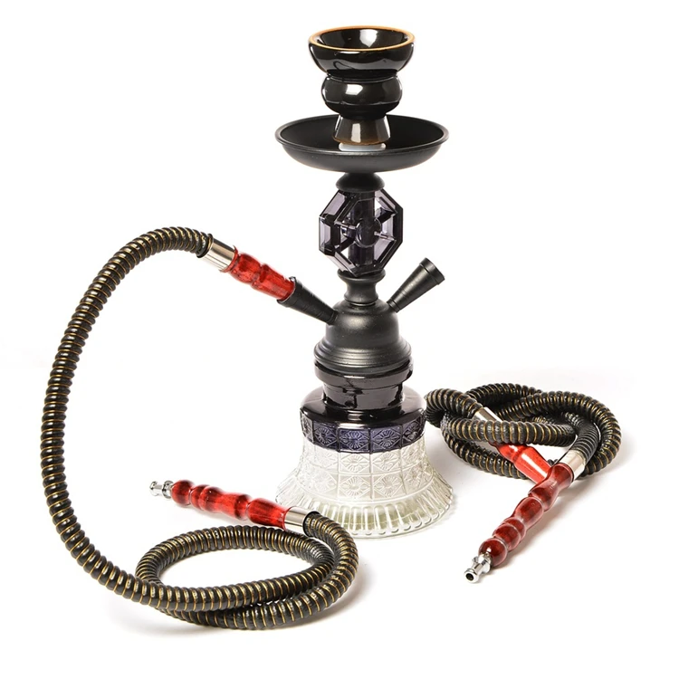 

Wholesale New High Quality Woody White Hookah Shisha Stainless Classic Cherry Higher End Shisha Hookah Chicha Narguile Huka, Customised colors
