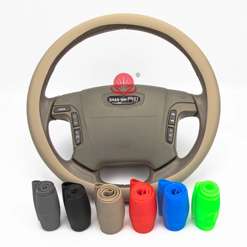 

2022 New Design Wholesale Car Universal Silicone Steering Wheel Cover