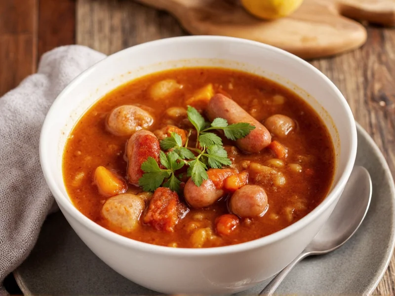 Bratwurst Soup Recipe: Authentic German Comfort Food