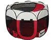 portable puppy playpen removable dog mesh shade cover waterproof oxford cloth easy foldable indoor outdoor for cats rabbits pets