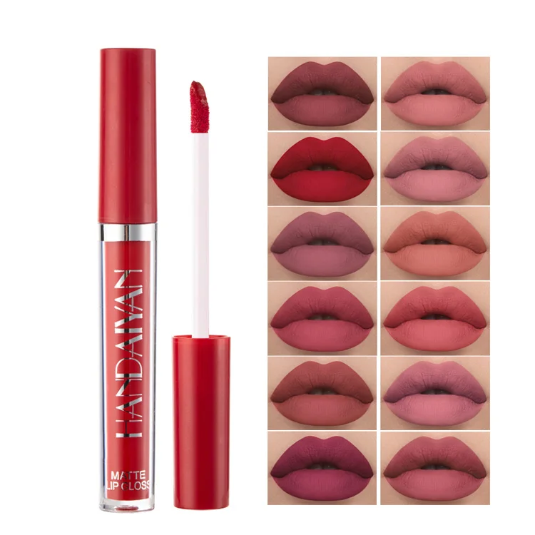 

Customized makeup make your own logo waterproof matte lipstick private label liquid lipstick private label