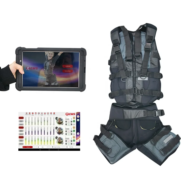 

Gymtech ems short wear fitness machines Xems trainer Electrostimulation Sport Ems Muscle Toner Ems Vest Gym Wireless