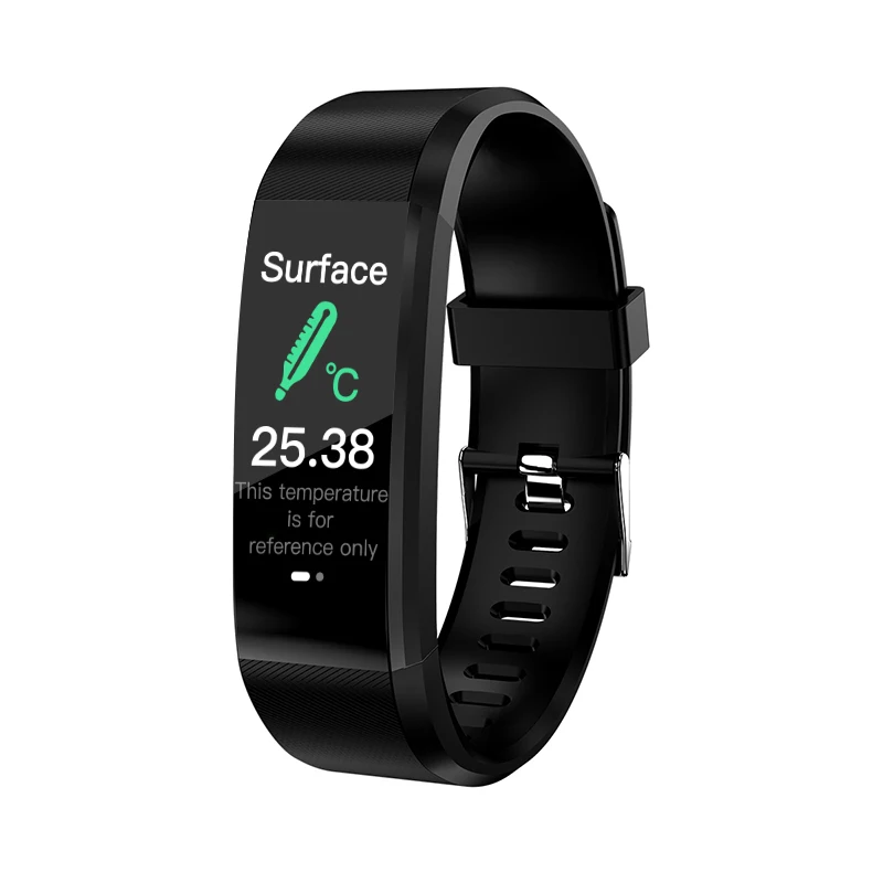 

115 Pro body temperature smart bands sleep monitor smart watch fitness tracker smart band m5 sleep monitor fit bit m5 m6