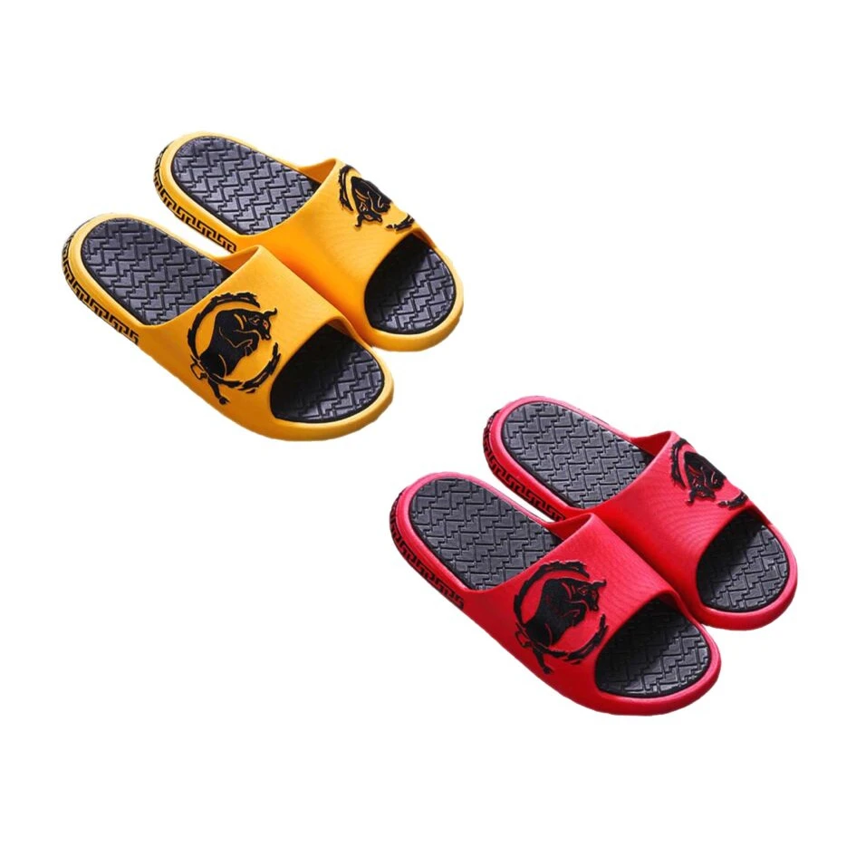 

Men Slipper Slides Mens Customised Flip Flops Design Loafers Custom Logo Slide Sandal, Blue,yellow,white,red,orange