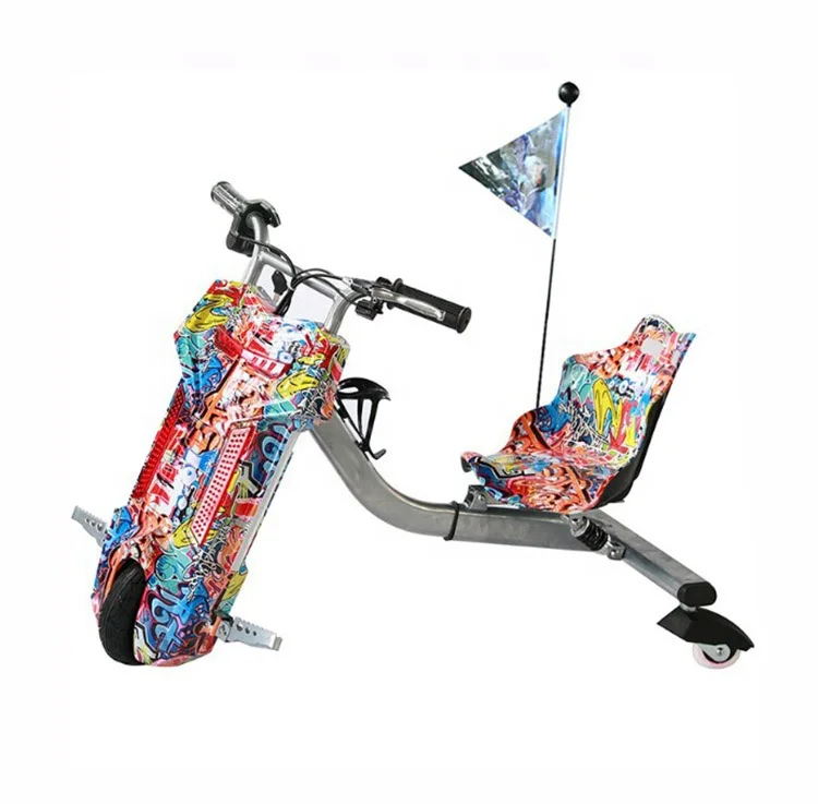 

HIFUN Electric Power Rider Scooter Drift Trike Tricycle for Kids