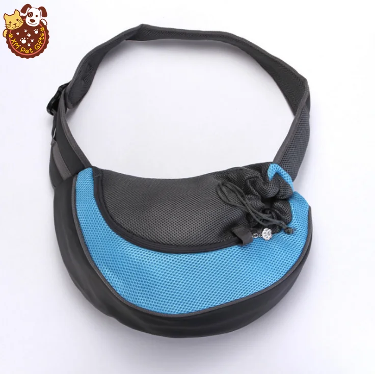 

Small Dog Cat Sling Pet Carrier Bag Safe Reversible Comfortable Machine Washable Adjustable Pouch Single Shoulder Carry