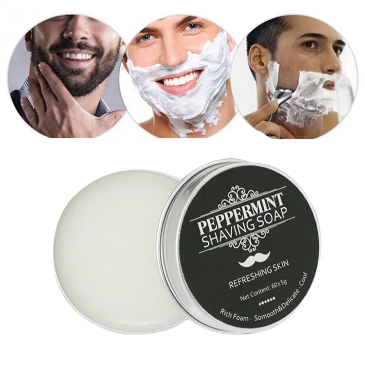 

For men Barber shop beard soap shave gel cream custom mens shaving gel private label