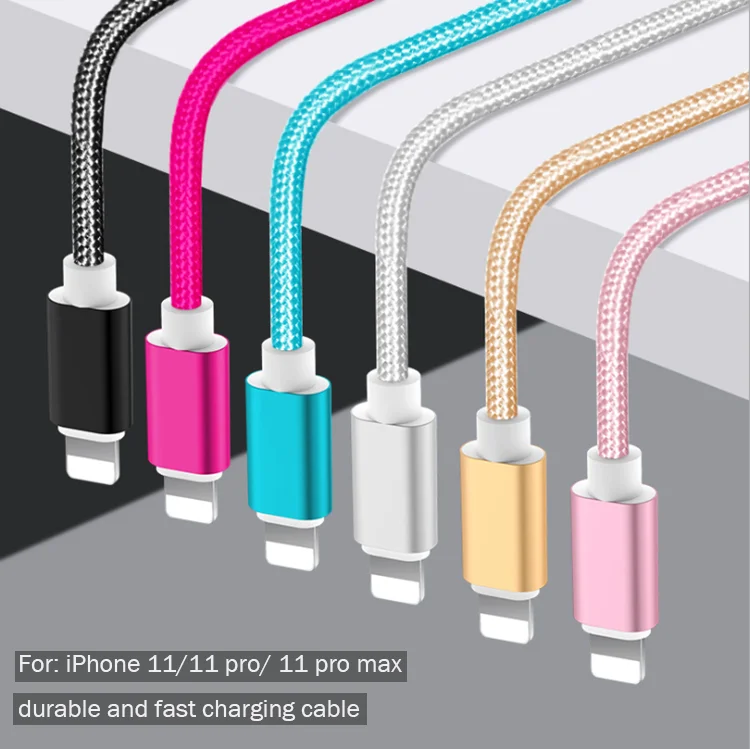 High Quality 8 Pin Charging Usb Cable Cord Fast Charging Mobile Phone