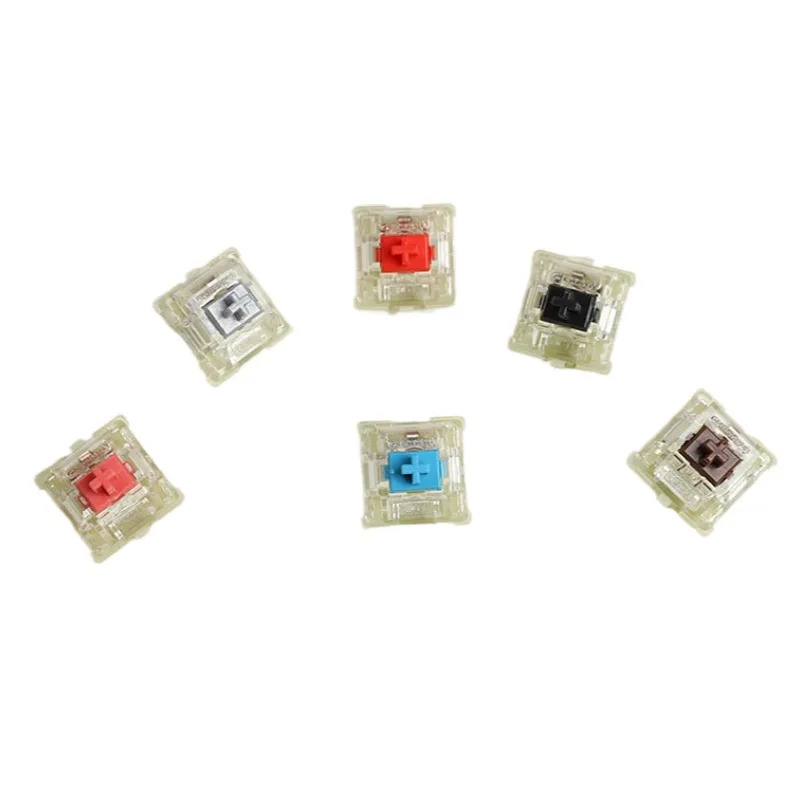 

Customize mechanical keyboard use Cherry switch RGB light mx switch brown red silent pink silver blue black switch
