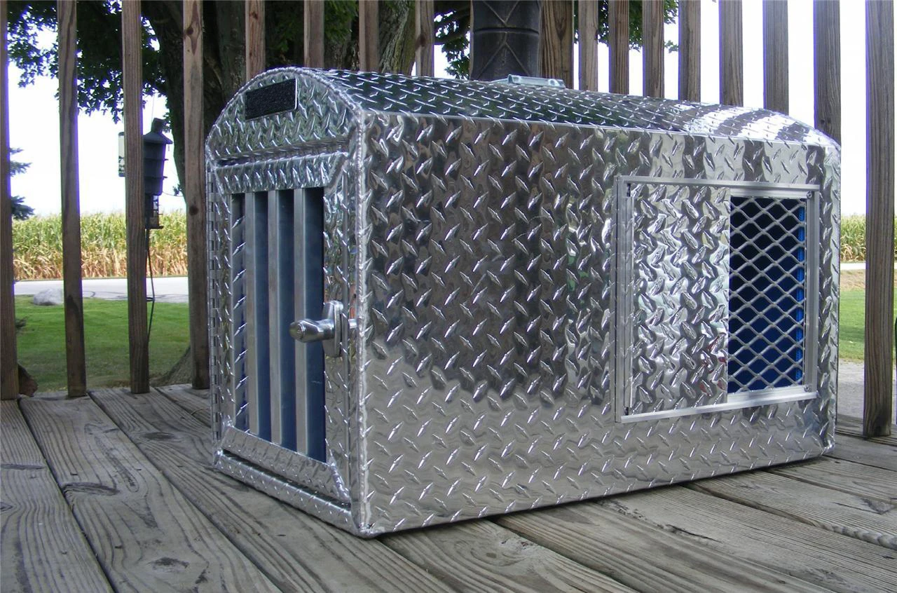 Custom Large Folding Metal Aluminum Dog Kennels Cage Crate Buy Metal