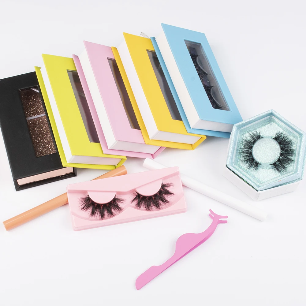 

wholesale false 3D 5D 6D 25mm mink eyelashes manufacturer private label real siberian dramatic mink lashes with custom box