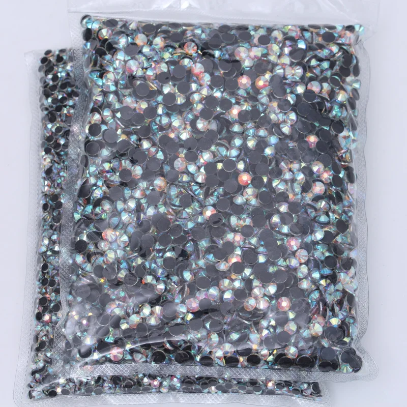 

2021 Famous Brand Hot Sale Big Package Similar With Czech Stone SS6 to SS40 Crystal AB DMC Hotfix Rhinestone For Cloth, Color card