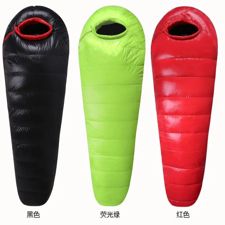 

WQ Professional Goose Down Thermal Sleeping Bag For 8000 Mountain Adventure And Extreme Cold Environment, Customized