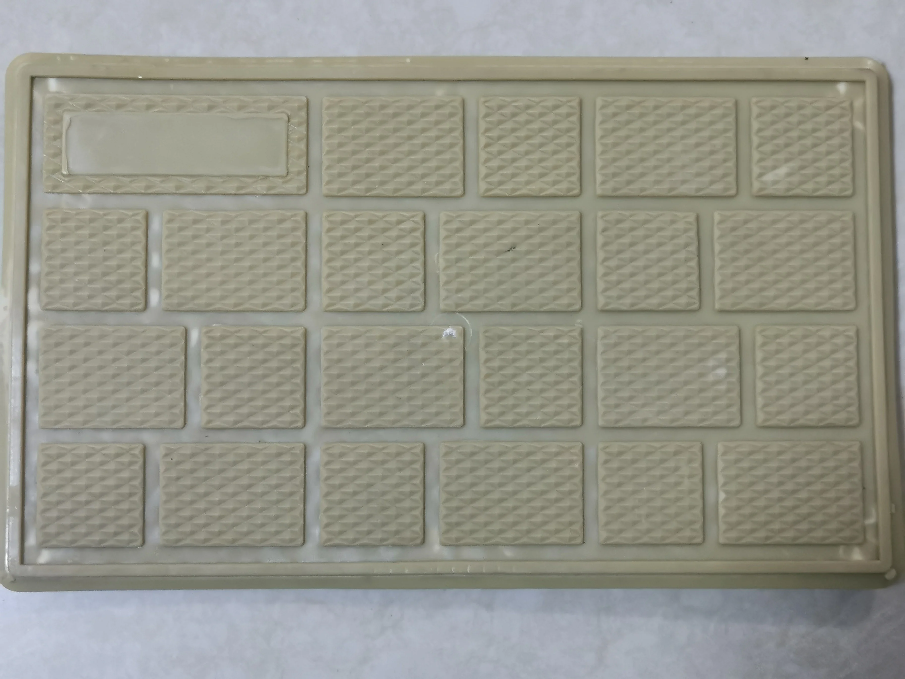 
high quality car mat heel pedal footpads plate 