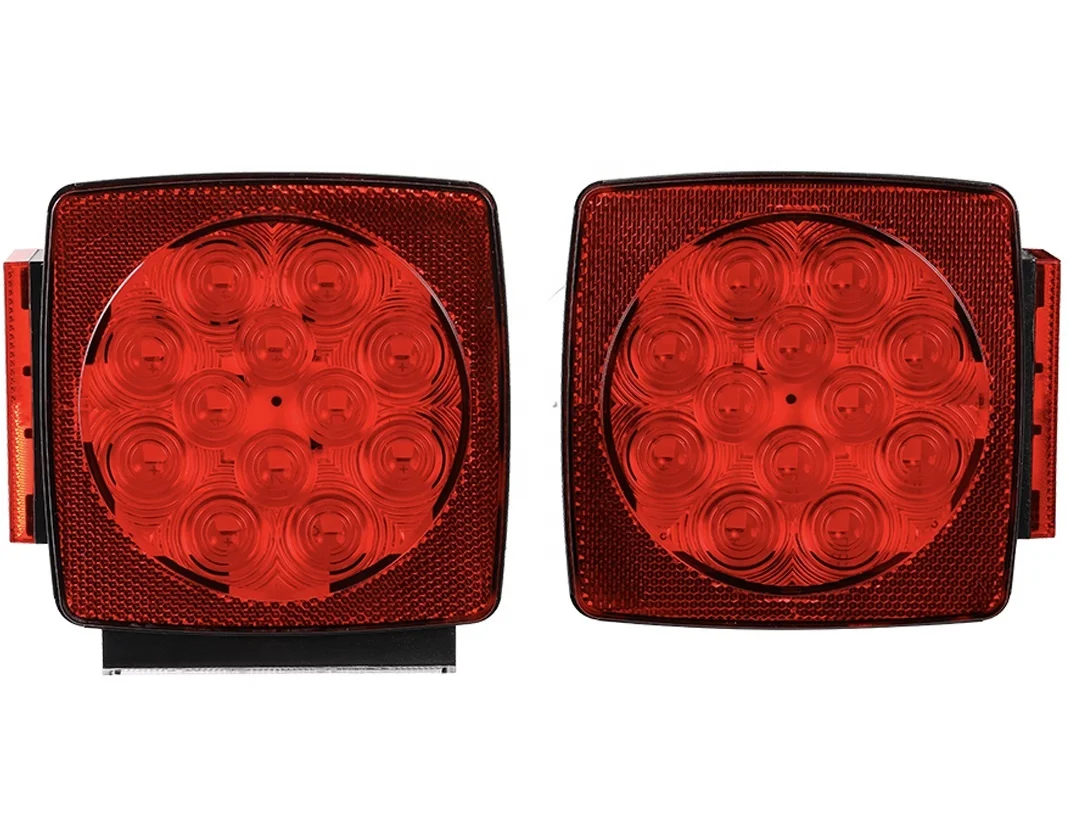 Customized 12v Submersible Led Combination Trailer Towing Tail Lights