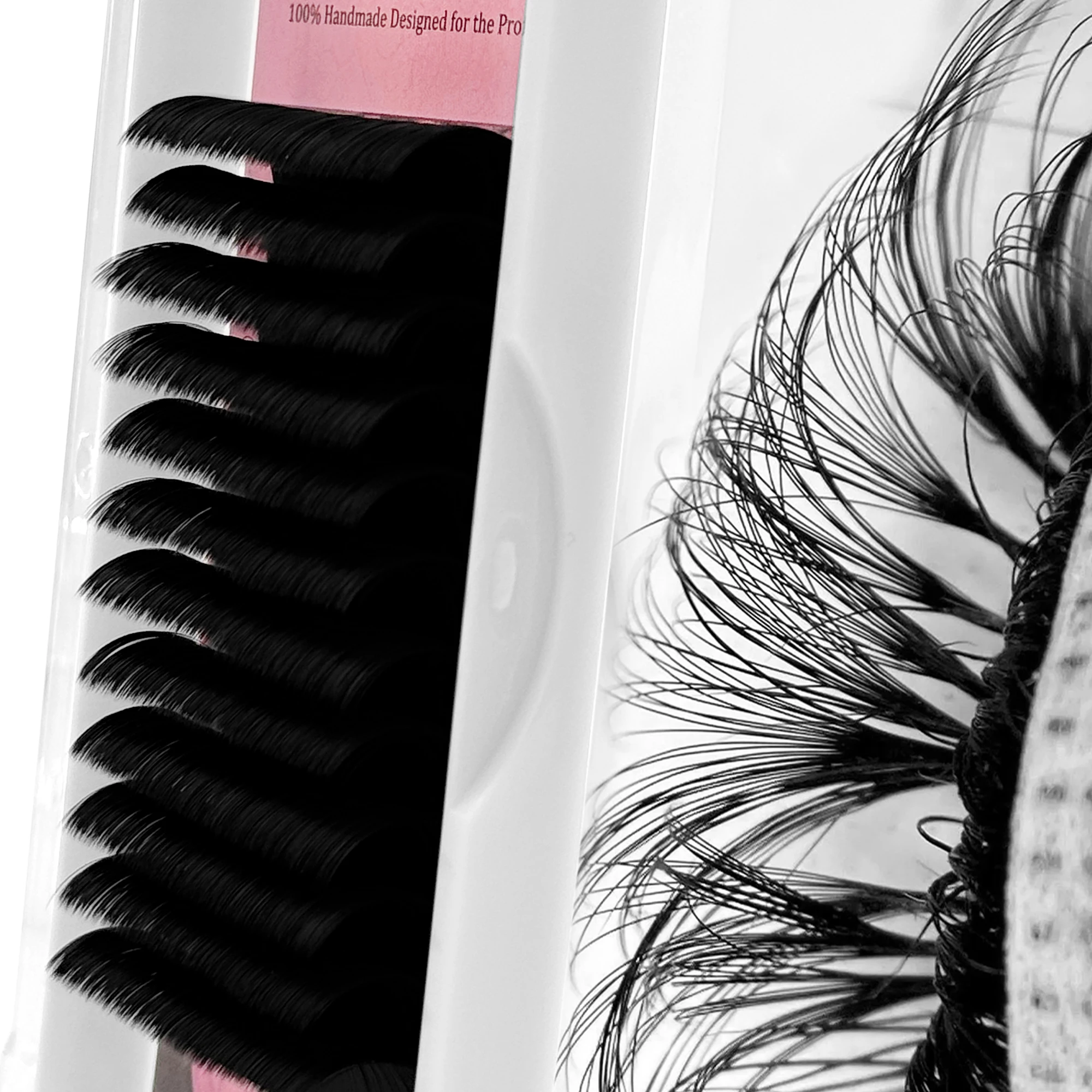 Abonnie Cashmere Matte Black Easy Fanning Volume Lash Extension Private Label Blooming Easy Fan Eyelash Extension