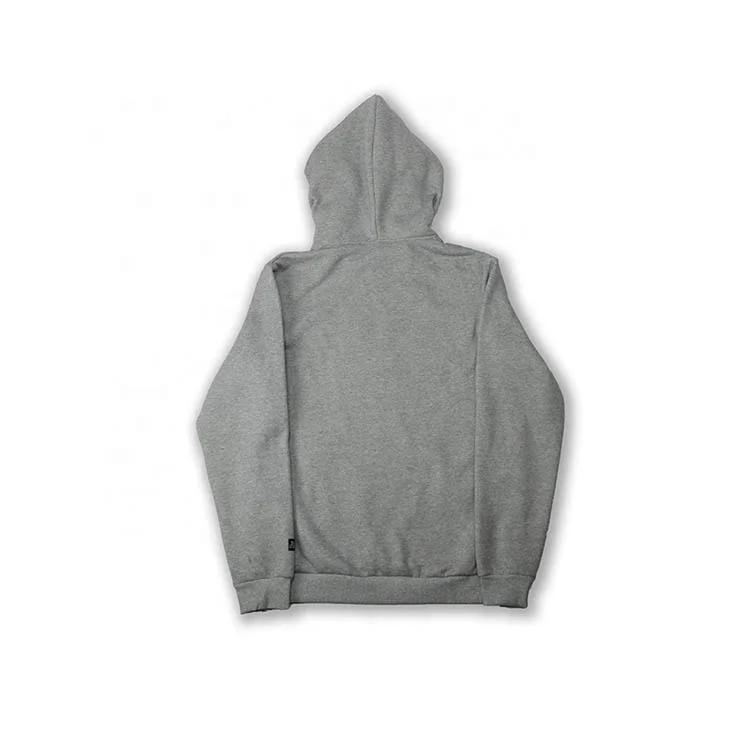 
Custom Embroidery Logo 100% Cotton French Terry Mens Hoodies 