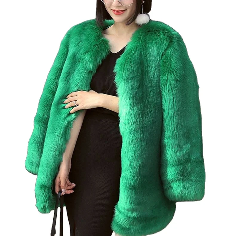 

Clothes For Wholesale Long Fur Coat Women Designer Jackets, Picture showns