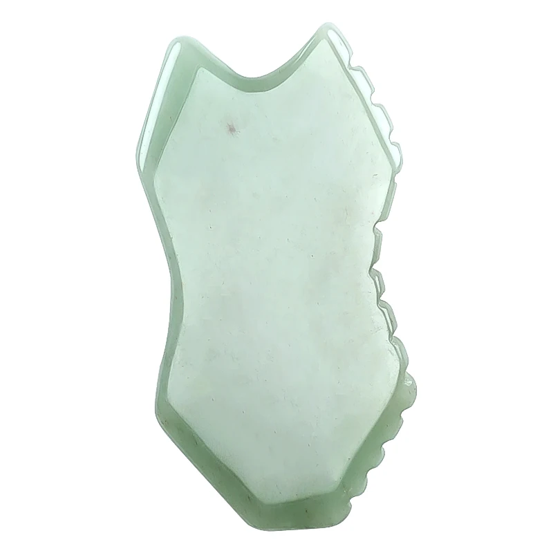 

Advanced Green Aventurine Jade GuaSha For Regulates Skin Blood Circulation
