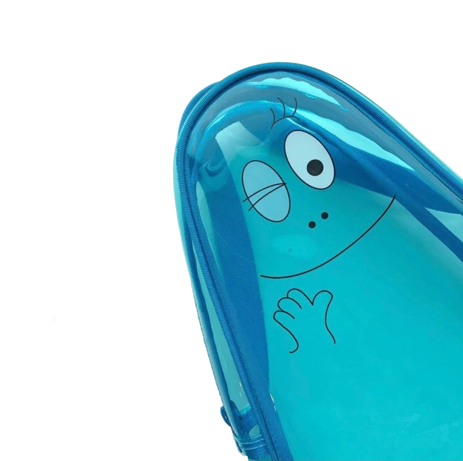

Custom wholesale clear plastic backpack children transparent PVC school bag, Picture color , can be customized