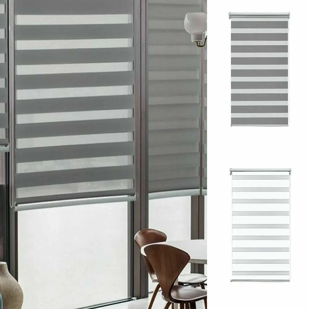 

iFamy wholesale zebra blind fabric roller blinds 100% polyester for windows shade, Vairous, custom made available