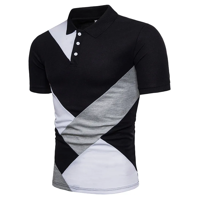 

Short Sleeves Men's Cotton Man Polo T-shirt Shirts, Men's Short-sleeved Polo Shirts, Men's T-shirts Polo Cotton