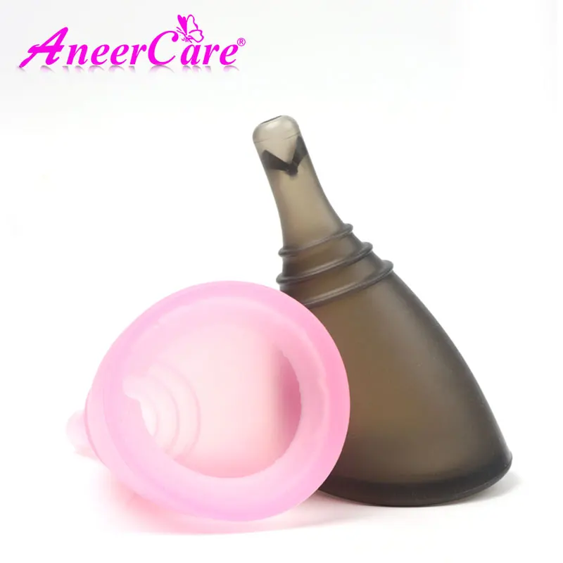 

Aneercare Wholesale Organic The Best Copa Cleaner Menstrual Cup, Pink and black