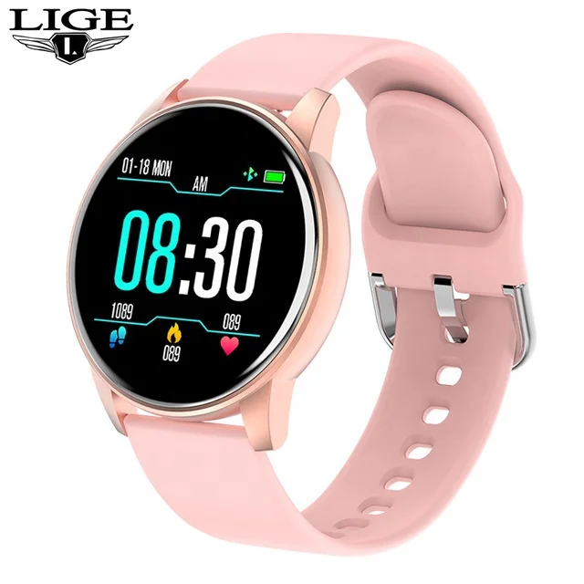 

Women Smart Watch Real-time Weather Forecast Activity Tracker Heart Rate Monitor Sports Ladies smart watches Men For Android IOS, According to reality
