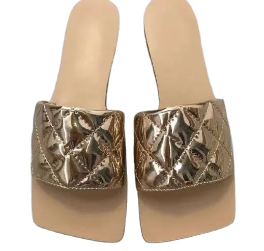 

2021 women's sandals summer Latest clear slides slippers ladies sandals for women and ladies shoes OEM customization