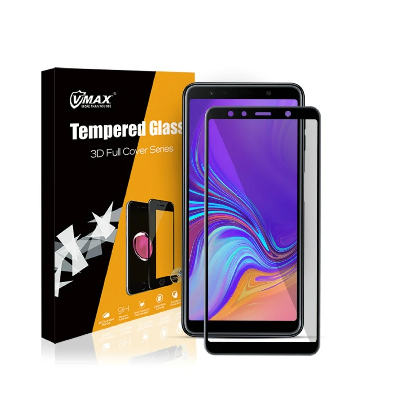 

For Samsung Galaxy A7 tampered glass screen protector with retail package