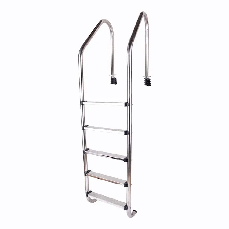 

Stainless steel portable escalator outdoor 5 level swimming pool equipment ladder
