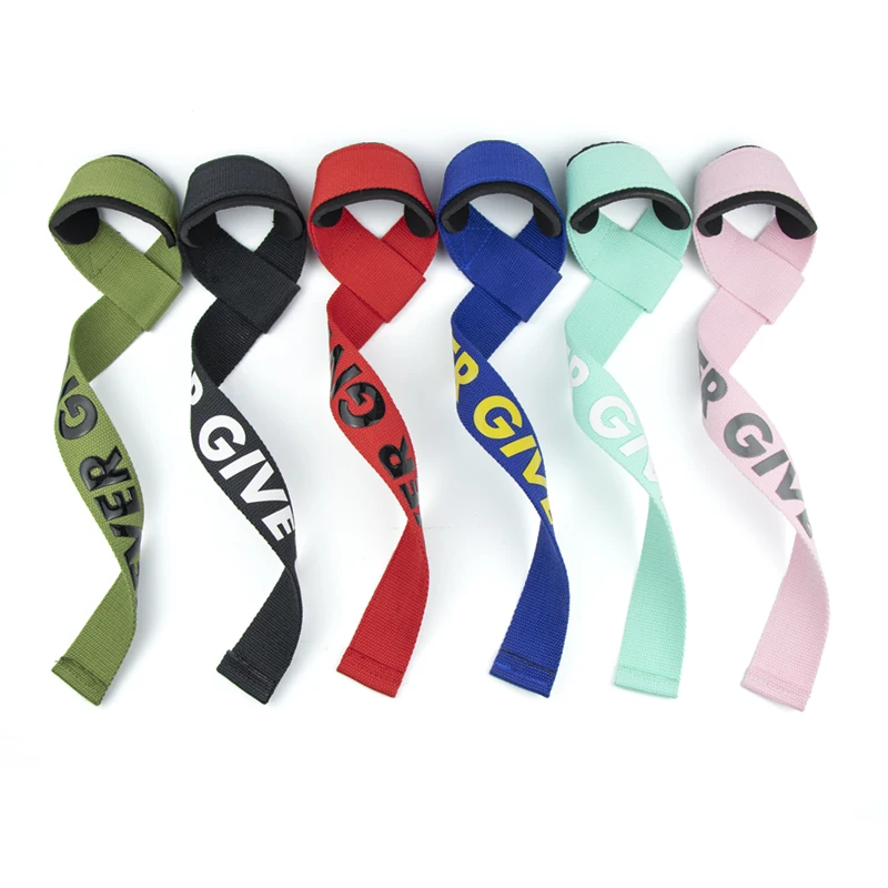 

Wholesale Silicone Anti Slip Man Women Deadlift Gym Wrist Straps Powerlifting Heavy Duty Weight Lifting Strap, Customized color