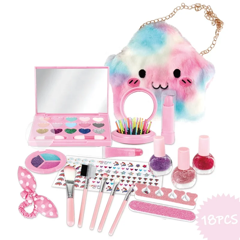 
huanuo kids pretend play toy make up beauty gift girls makeup sets cosmetics  (62229629379)