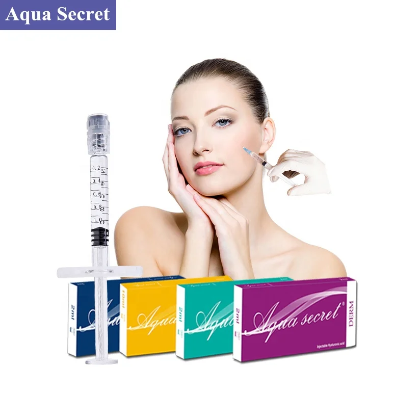 

injectable hyluronate acid facial dermal filler