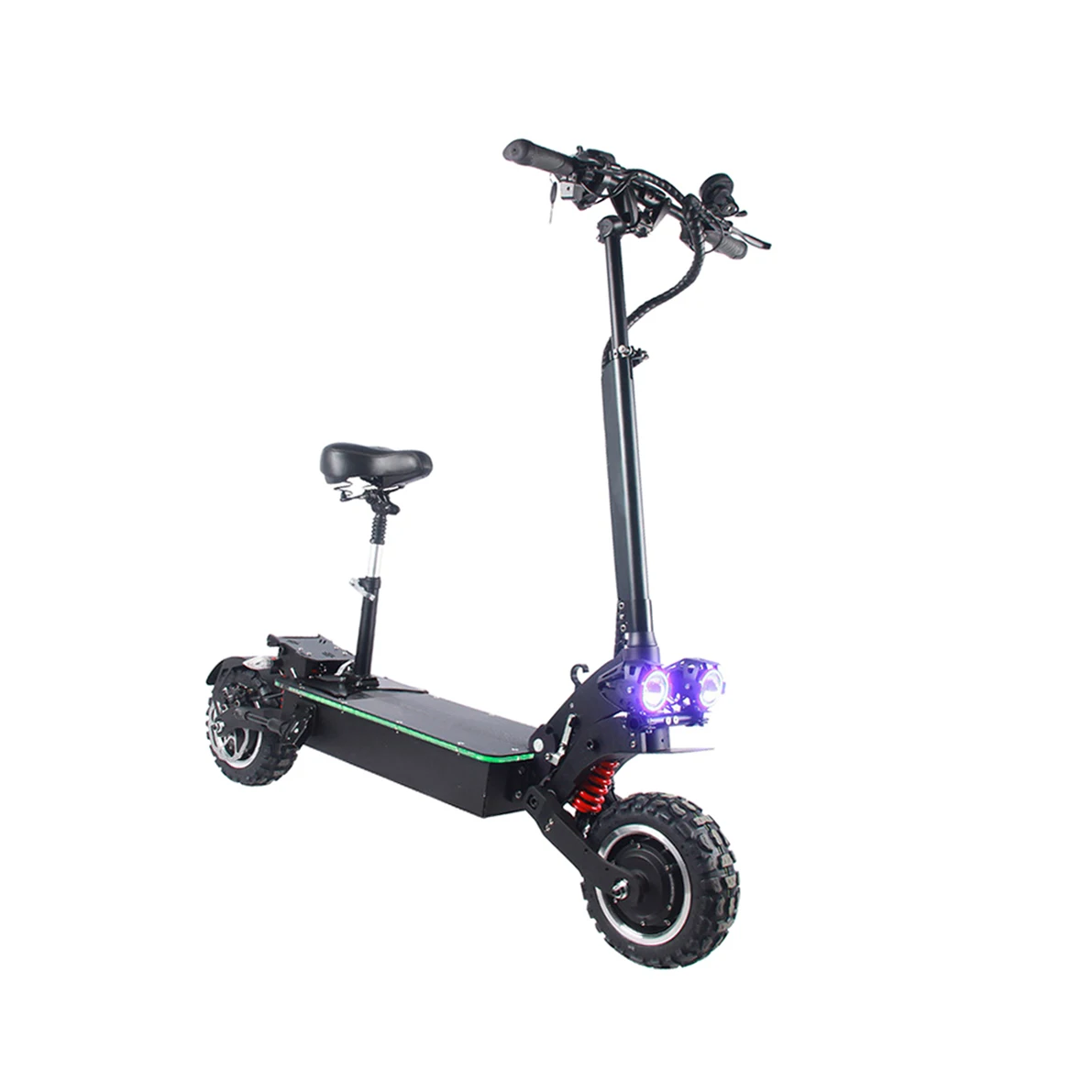 

waibos 80-150kms range dual motor kick scooter e bike LED lights 7000W 6000W 11inch fat tire electric scooter