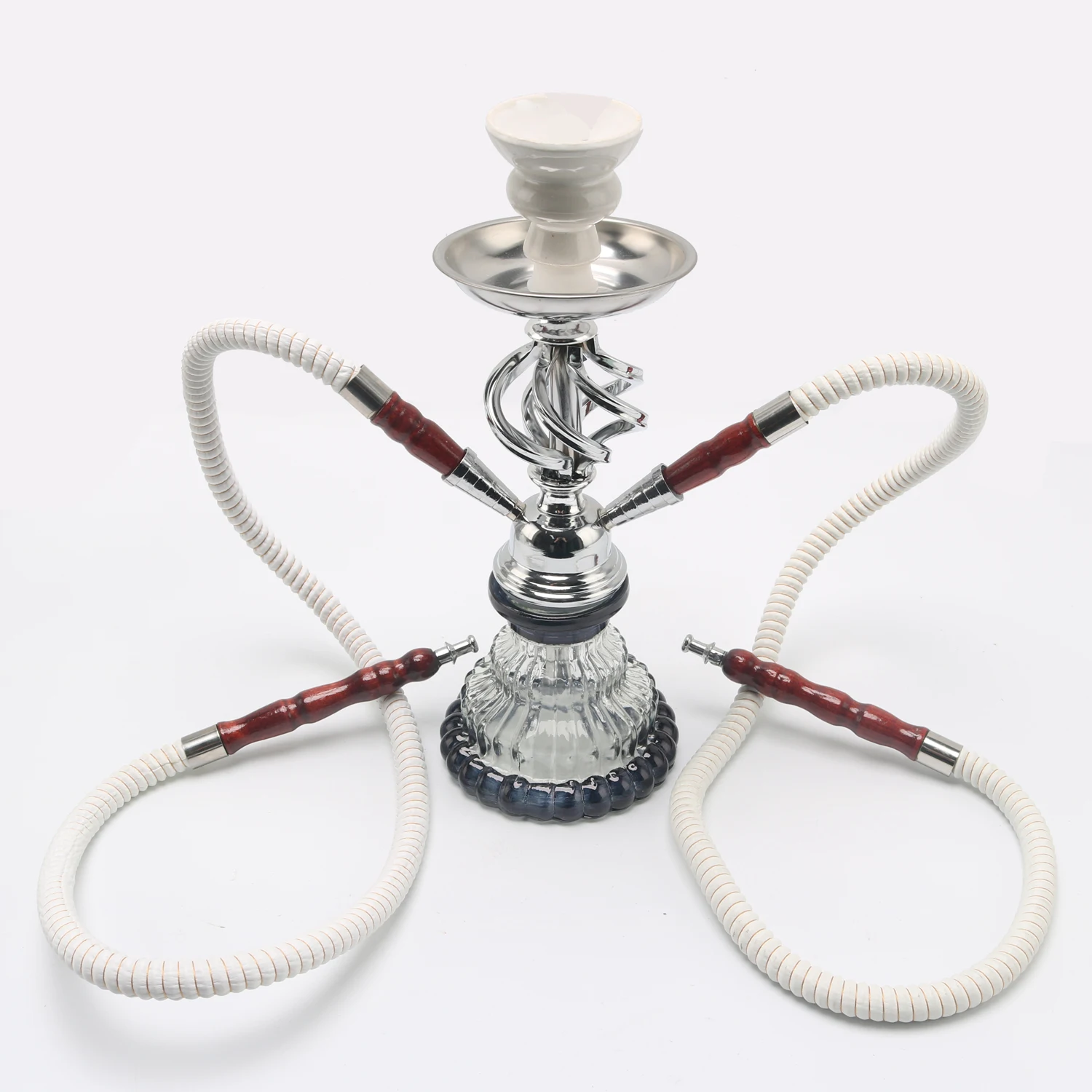 

custom designer hubbly bubbly chicha 2 hose hookah set sheesha new glass hookah shisha wholesale gravity hookah