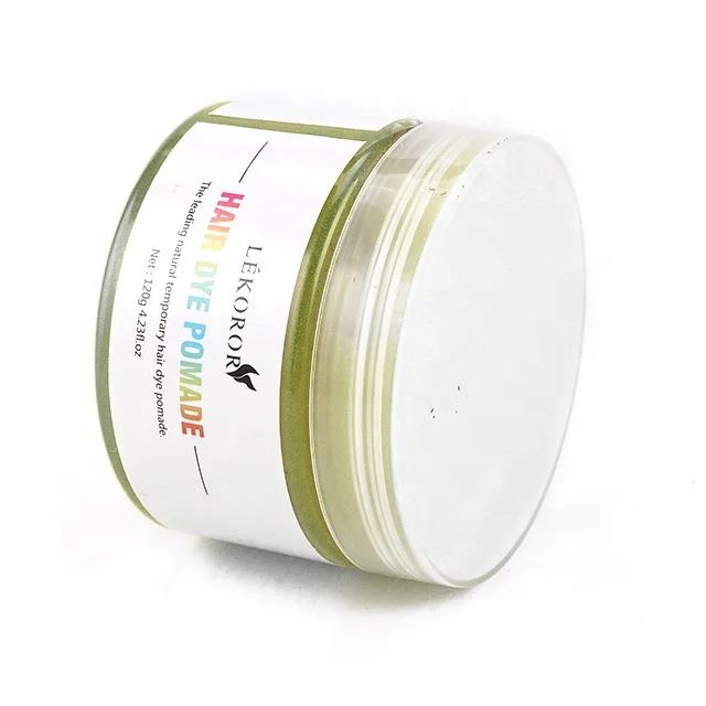 

In stock temporary private label hair color wax, Corlorful