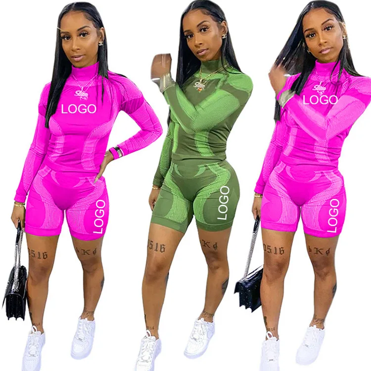

Custom Logo Ladies Jogger 2 Piece Fitness Clothing Sweat Track Suits Jogging Sportsuit Womens Tracksuits