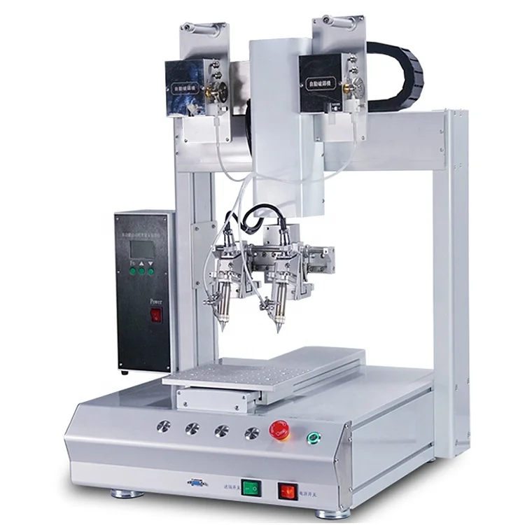 Liujiang 3/4 Axis Desktop Soldering Robot Machine For PCB LED Light