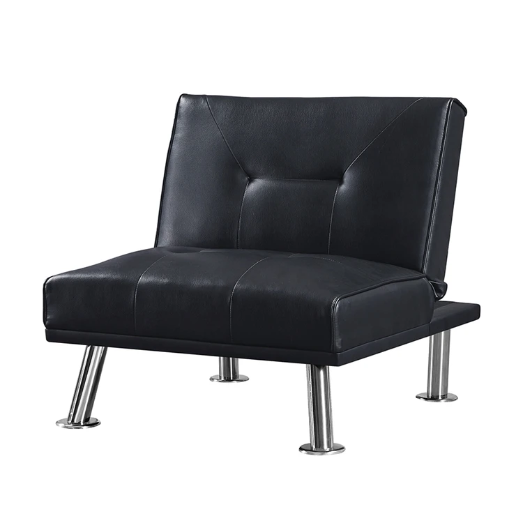 

Factory Direct Sales Low Prices Floor Sofas Sectionals Cum Bed, Black
