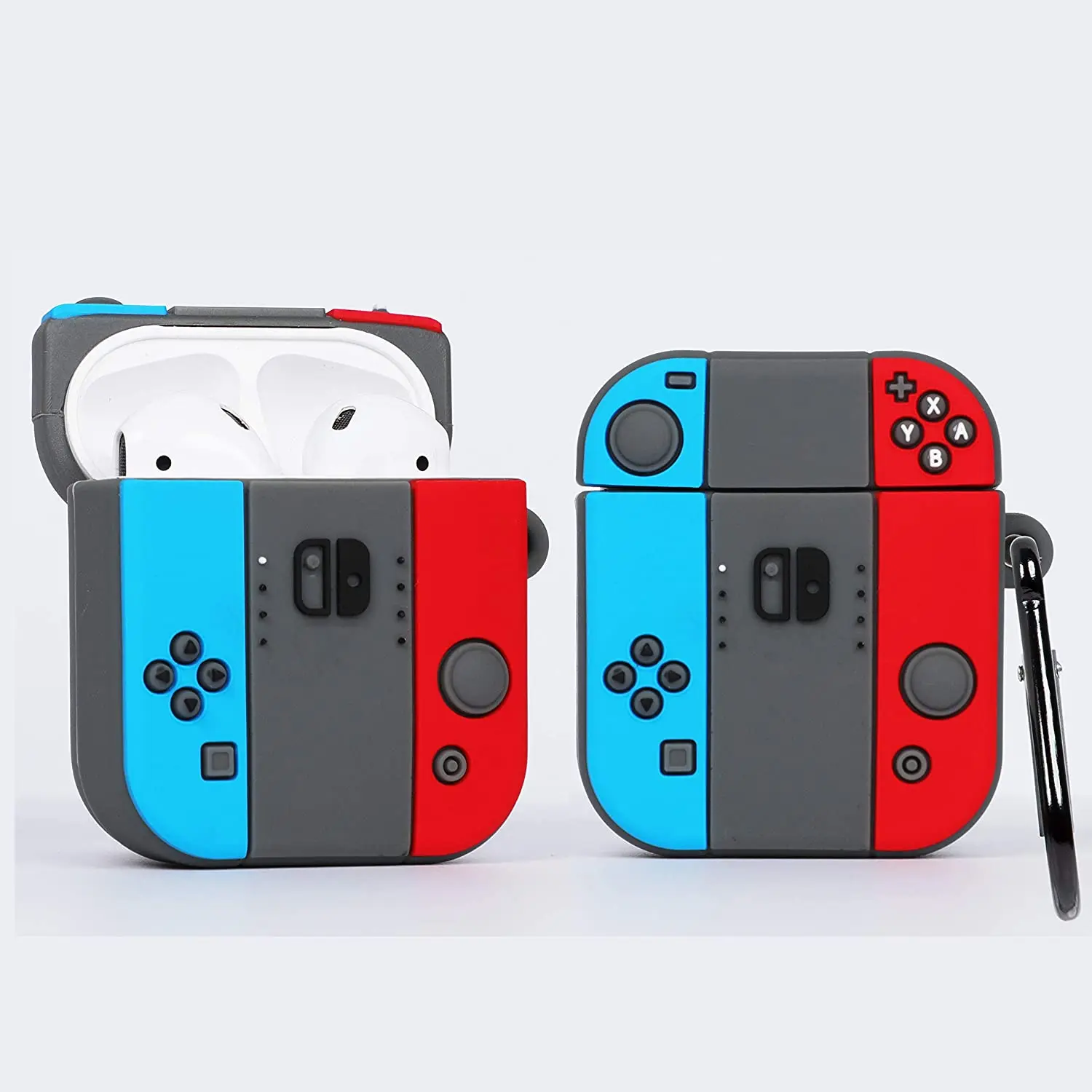 

Cartoon Gamepad JoyStick Switch Earphone Protective Cover For Airpods 1 2 Case