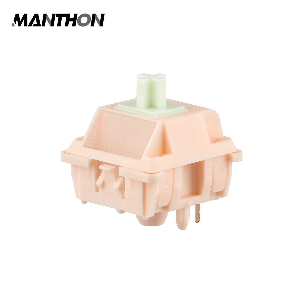 

35 Pieces/Box CIDOO Mint Mechanical Switch Set 43g 5pins Linear Mechanical Switches for DIY Mechanical Keyboard