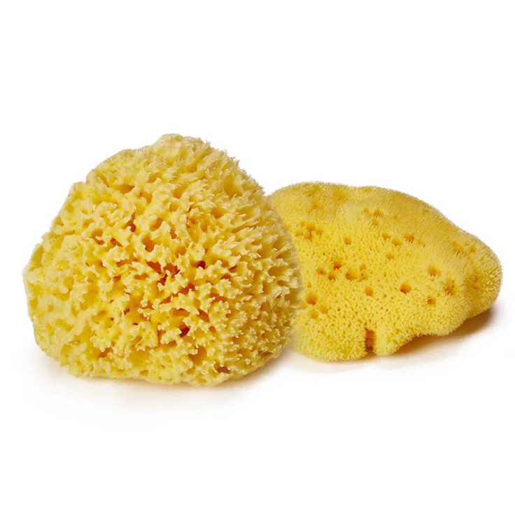 

100% Natural Velvet Honeycomb Baby Newborn Infant Bath Greek Sponge For Kids Face